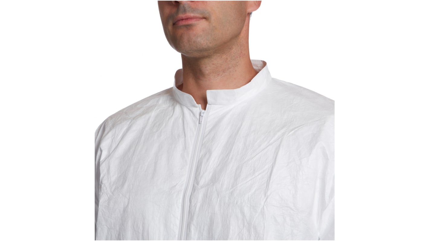 Camice da laboratorio Monouso DuPont Unisex, tg. XL, Colore bianco