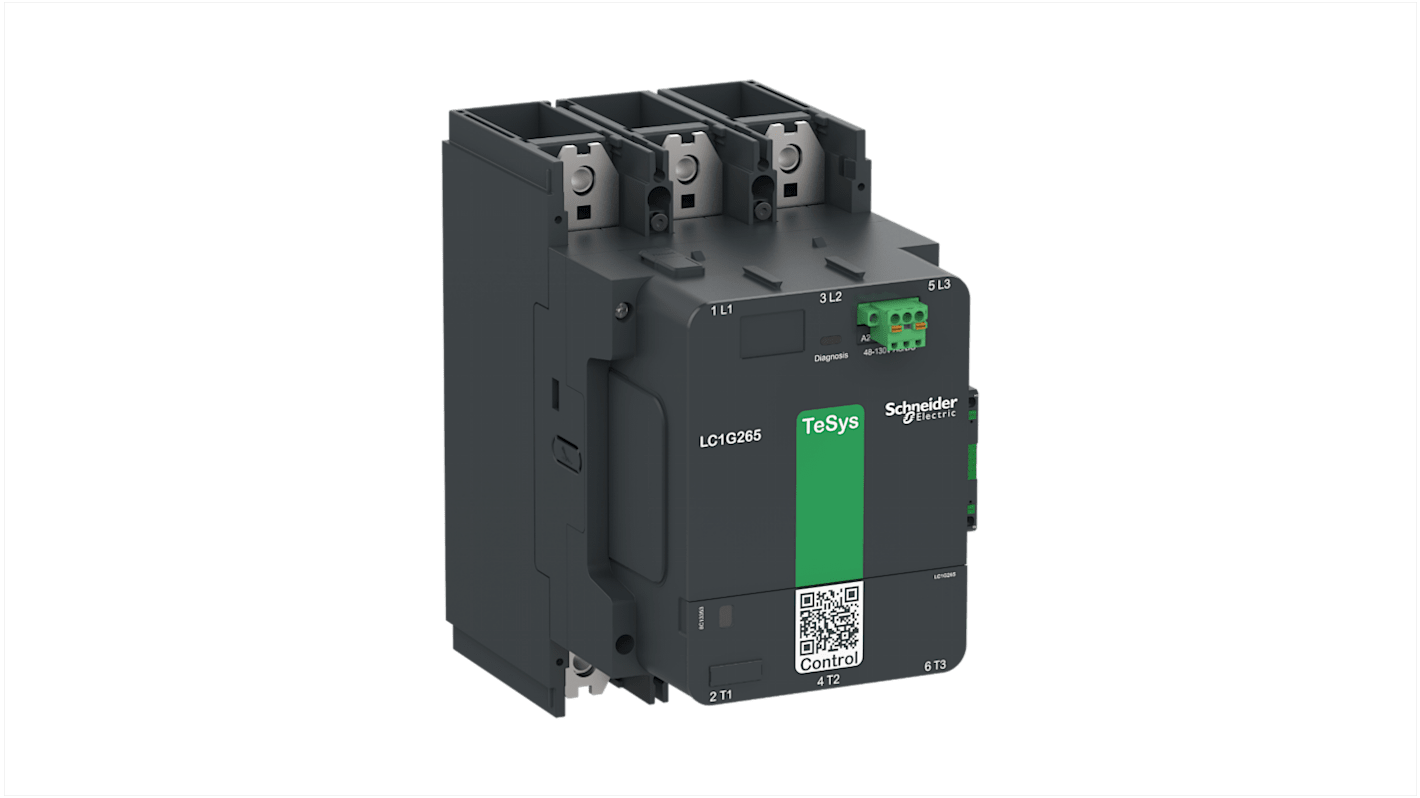 LC1G400KUEN | Schneider Electric TeSys F LC1G400 Contactor, 100 → 250 V ...