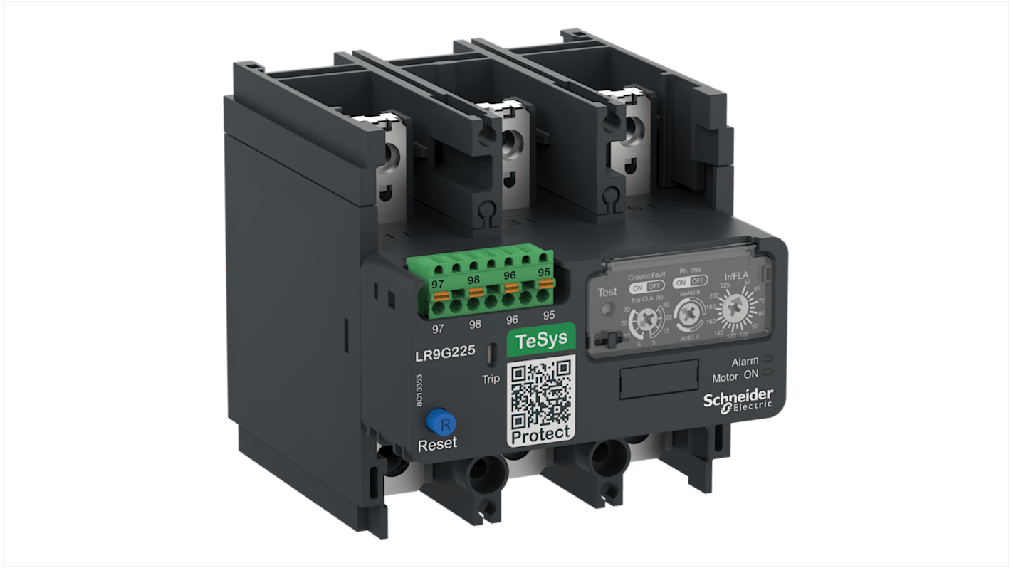 LR9G225 Schneider Electric Thermal Overload Relay 1 NO + 1 NC, 57 →