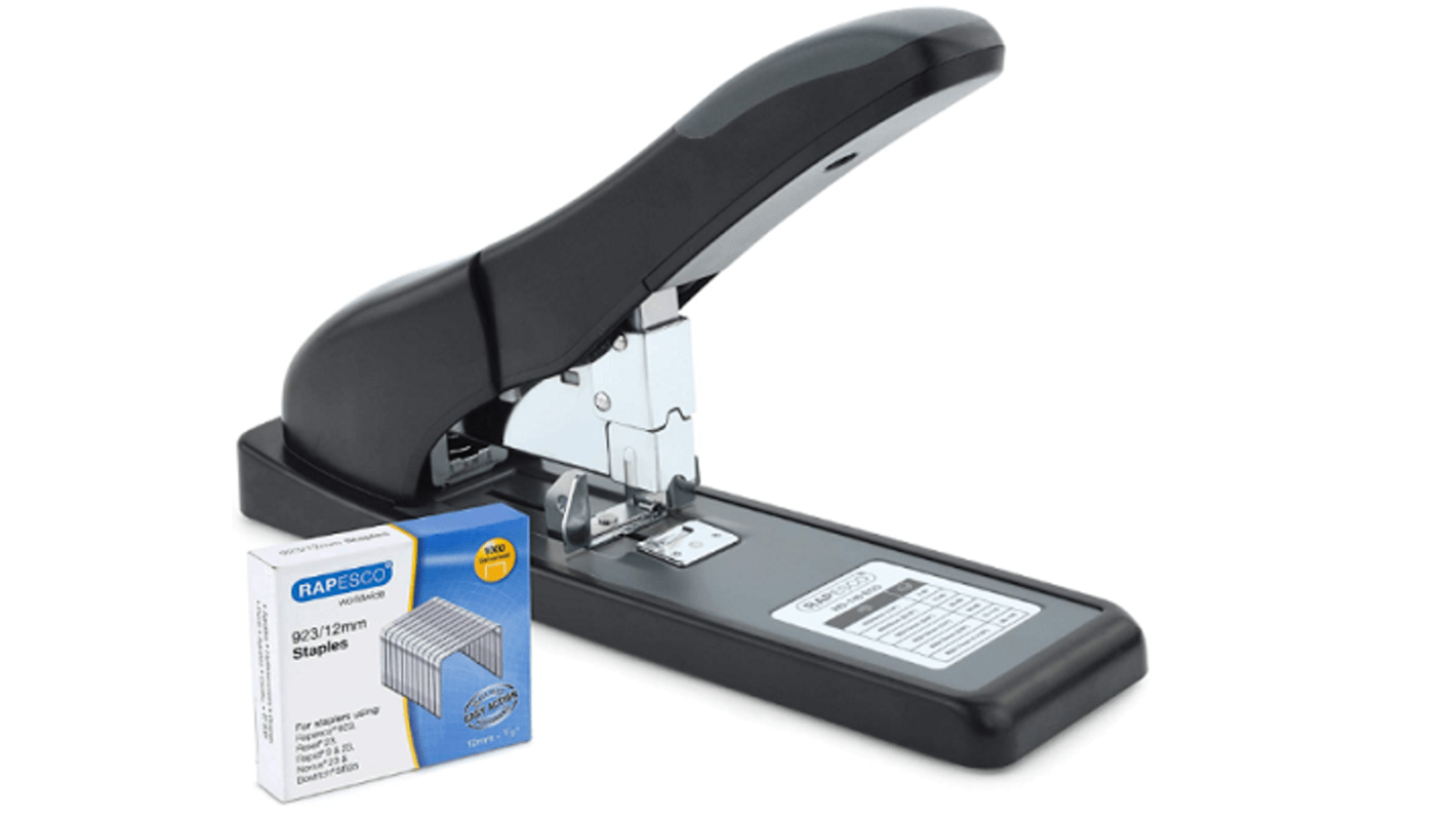 Rapesco 1550 Full Strip Stapler, 140 Sheet Capacity, 923/12 mm Staple Size