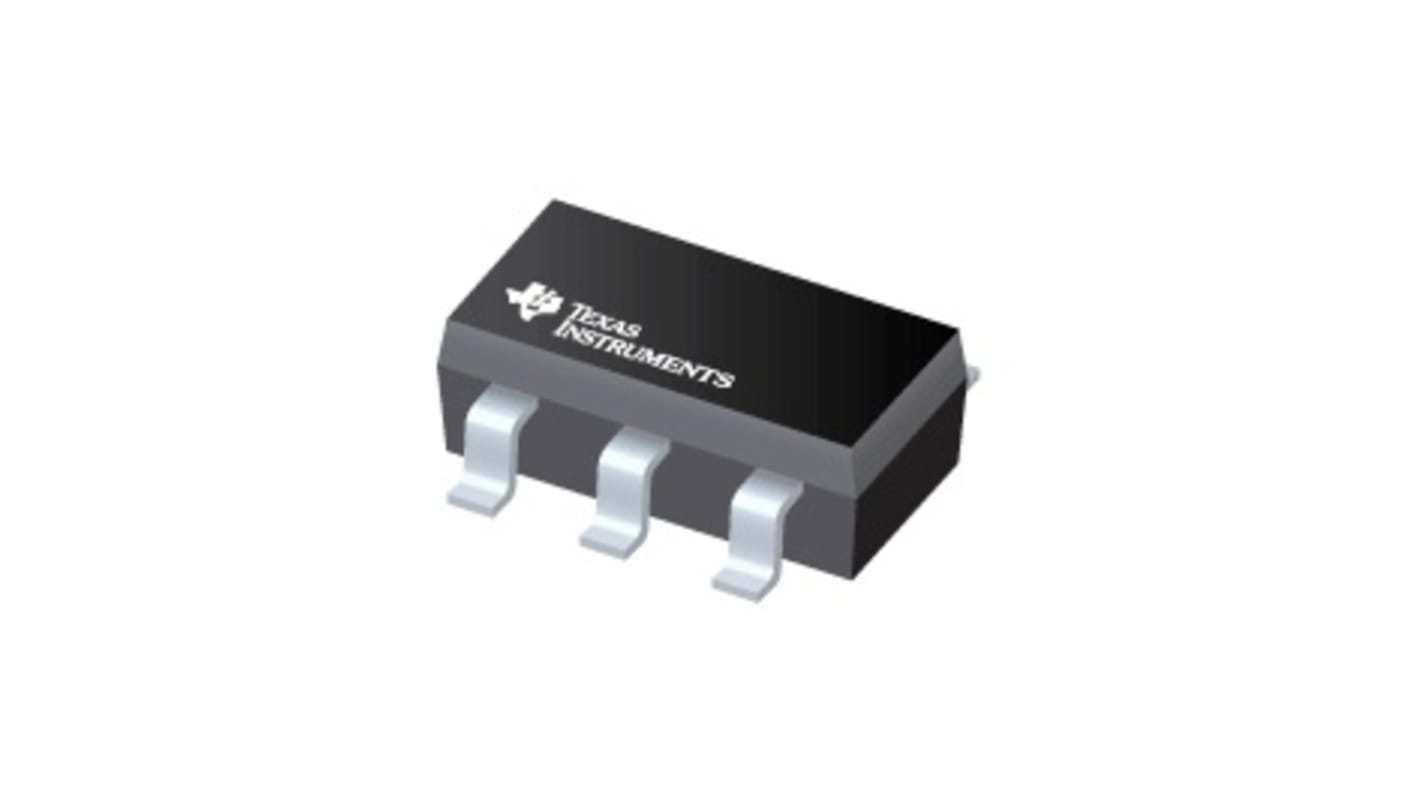 LPV521MGE/NOPB Texas Instruments, Nanopower, Op Amp, RRIO, 6.2kHz, 1.6 → 5.5 V, 5-Pin SC-70