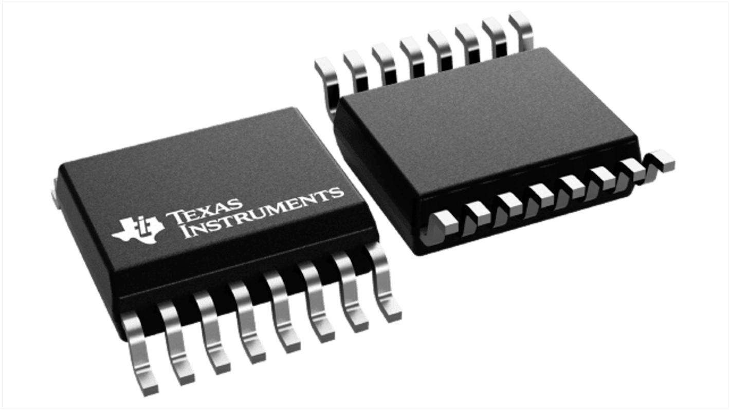 Texas Instruments PCM1754DBQ DAC 2x, 24 bit- ±6%FSR, 16-tüskés VSSOP