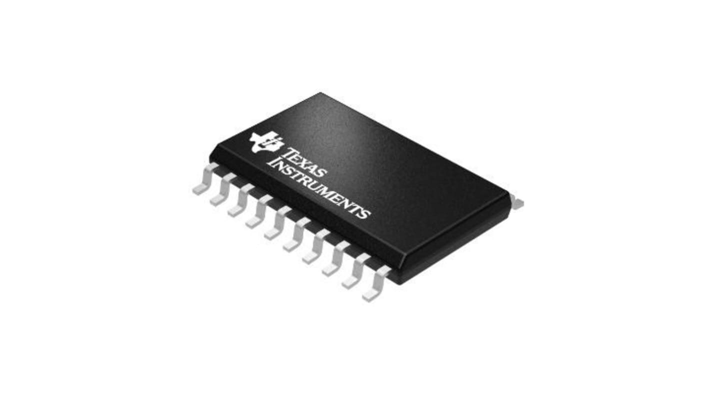 DAC TLV5610IDW, 8, 12 bit-, ±0.6%FSR, Micro wire, QSPI, SPI, 20-Pin, SOIC