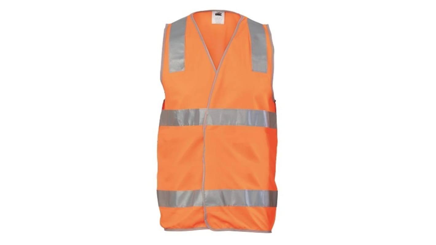 DNC Orange Hi-Vis Hi Vis Vest, XXL