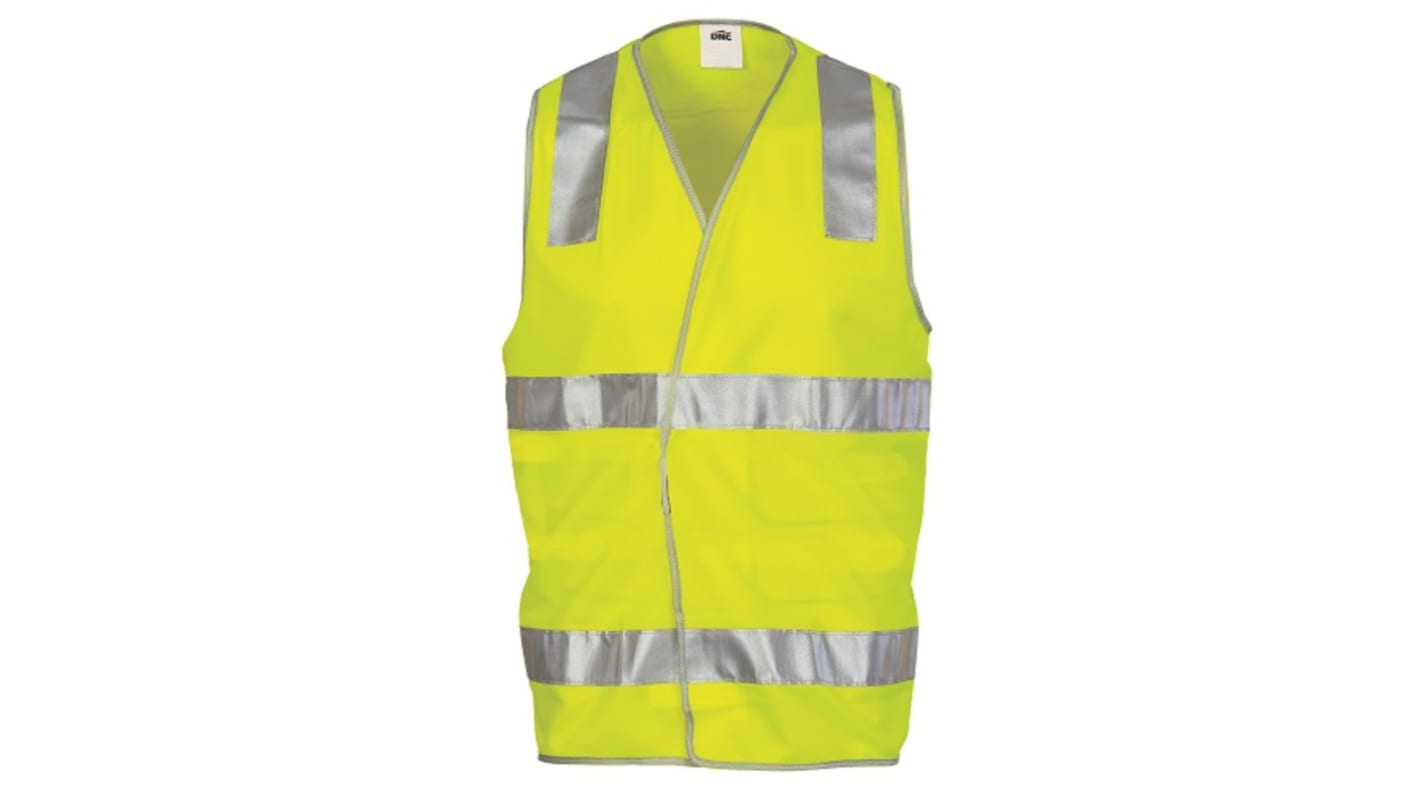 DNC Yellow Hi-Vis Hi Vis Vest, XXL