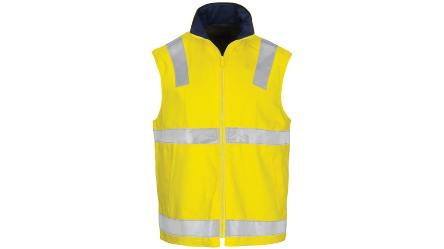 DNC Yellow Hi-Vis Hi Vis Vest, 4XL