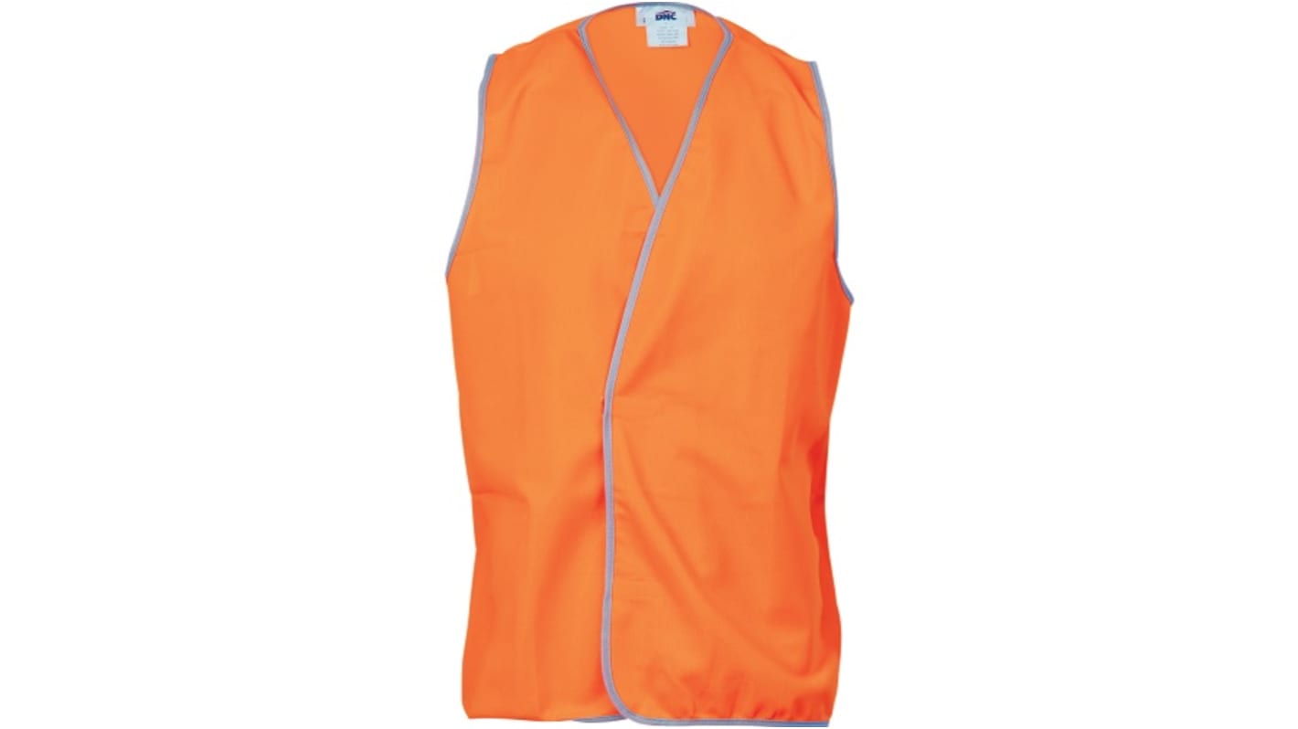 DNC Orange Hi-Vis Hi Vis Vest, 4XL