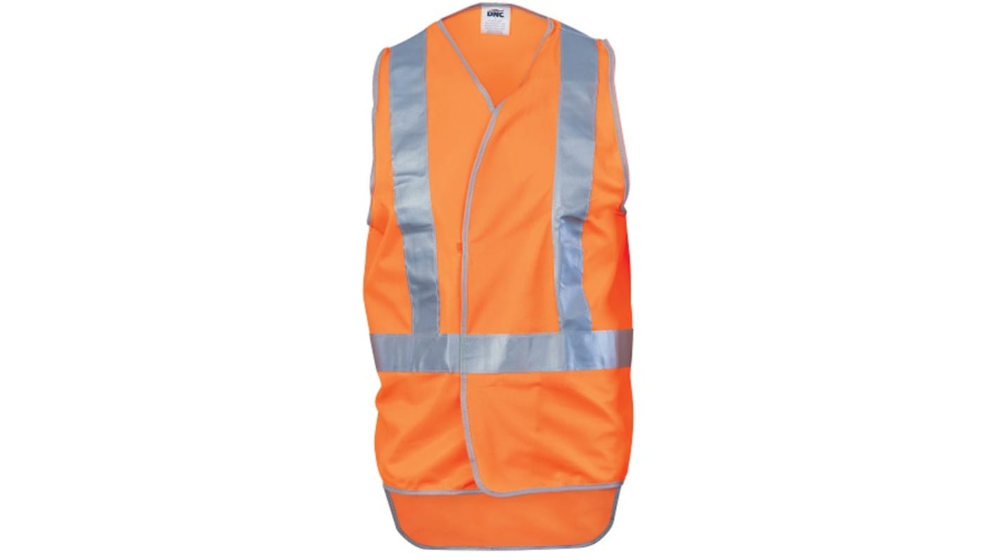 DNC Orange Hi-Vis Hi Vis Vest, 3XL