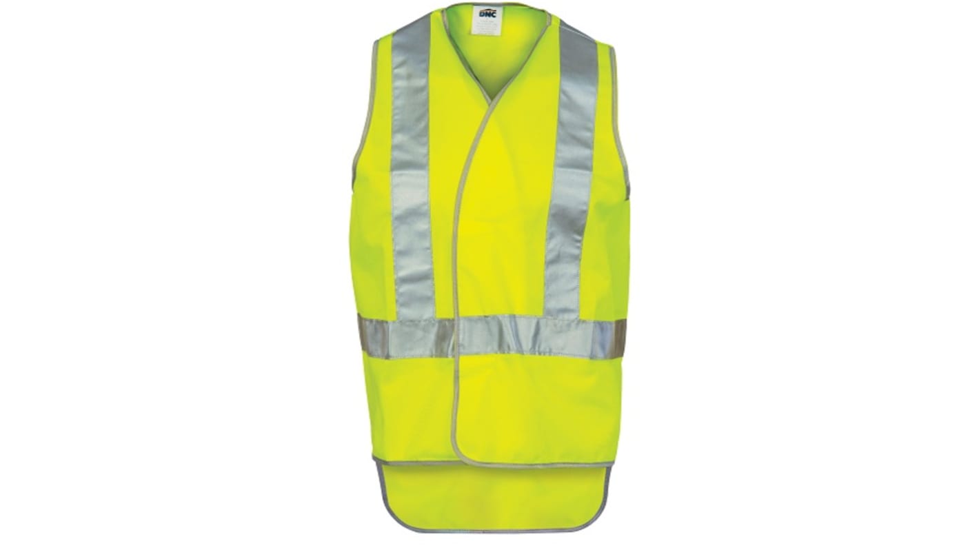 DNC Yellow Hi-Vis Hi Vis Vest, XXL