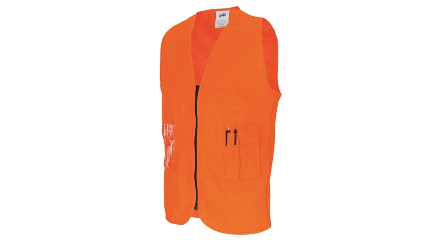 DNC Orange Hi-Vis Hi Vis Vest, XXL