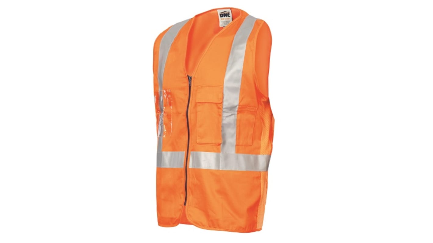 DNC Orange Hi-Vis Hi Vis Vest, 3XL