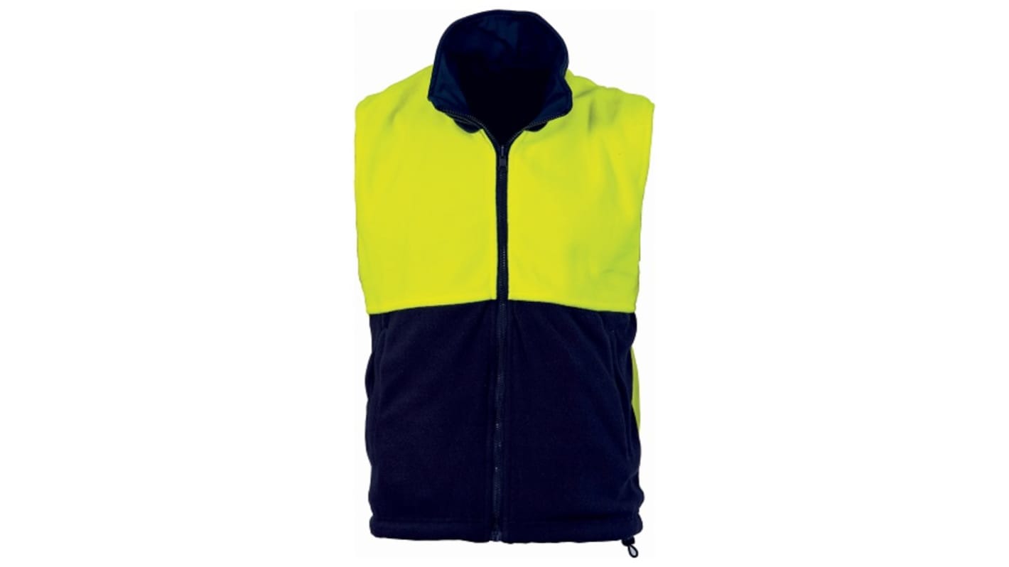 DNC Yellow Anti-Pill Hi Vis Vest, 3XL