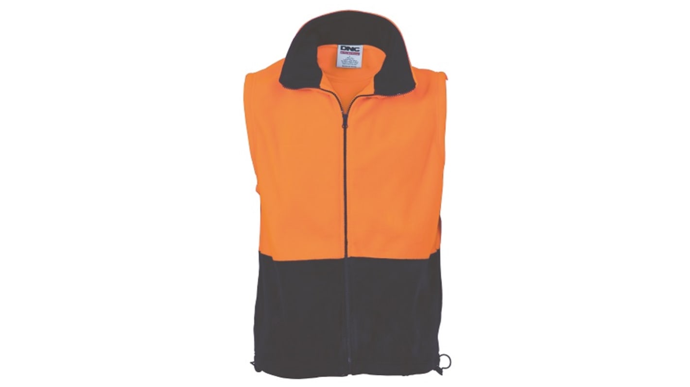 DNC Navy/Orange Hi Vis Fleece, 5XL