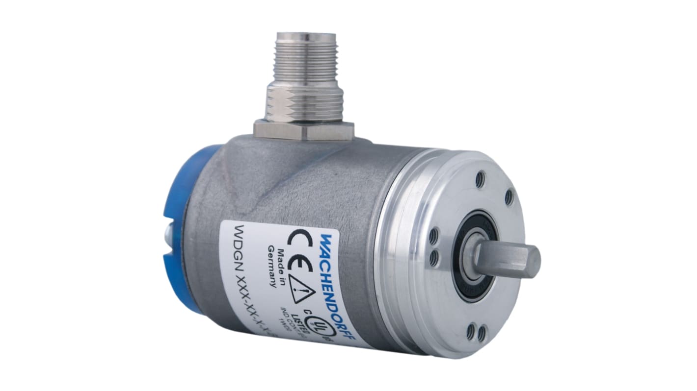 Wachendorff Incremental Incremental Encoder, 16384 ppr, HTL, TTL Signal, Solid shaft Type