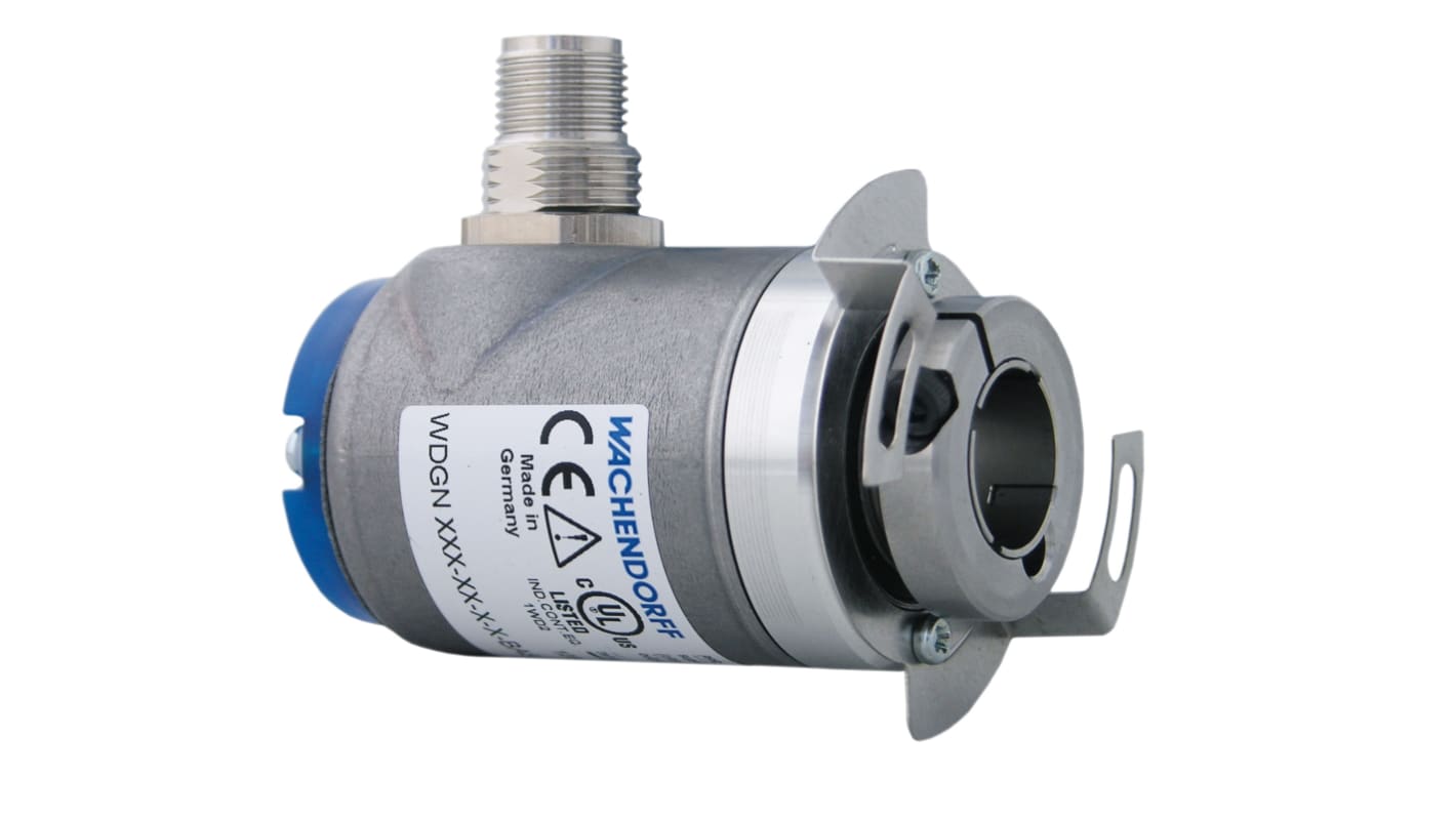 Wachendorff Incremental Incremental Encoder, 16384 ppr, HTL, TTL Signal, Solid shaft Type