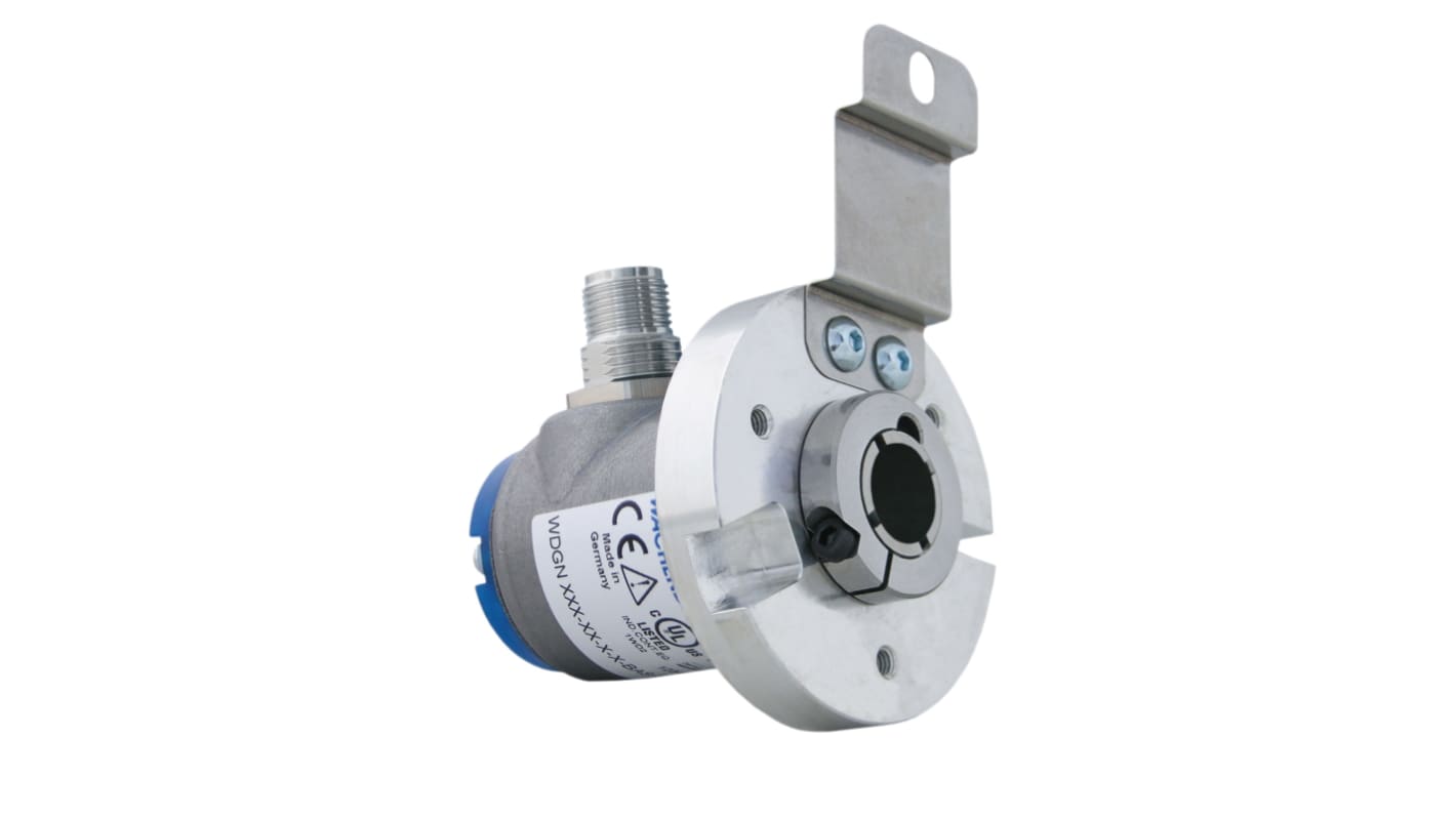 Wachendorff Incremental Incremental Encoder, 16384 ppr, HTL, TTL Signal, Solid shaft Type