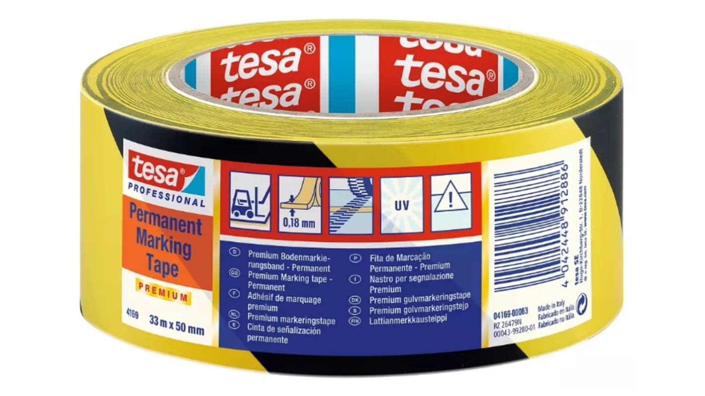Tesa High Visibility Tape 50mm x 33m
