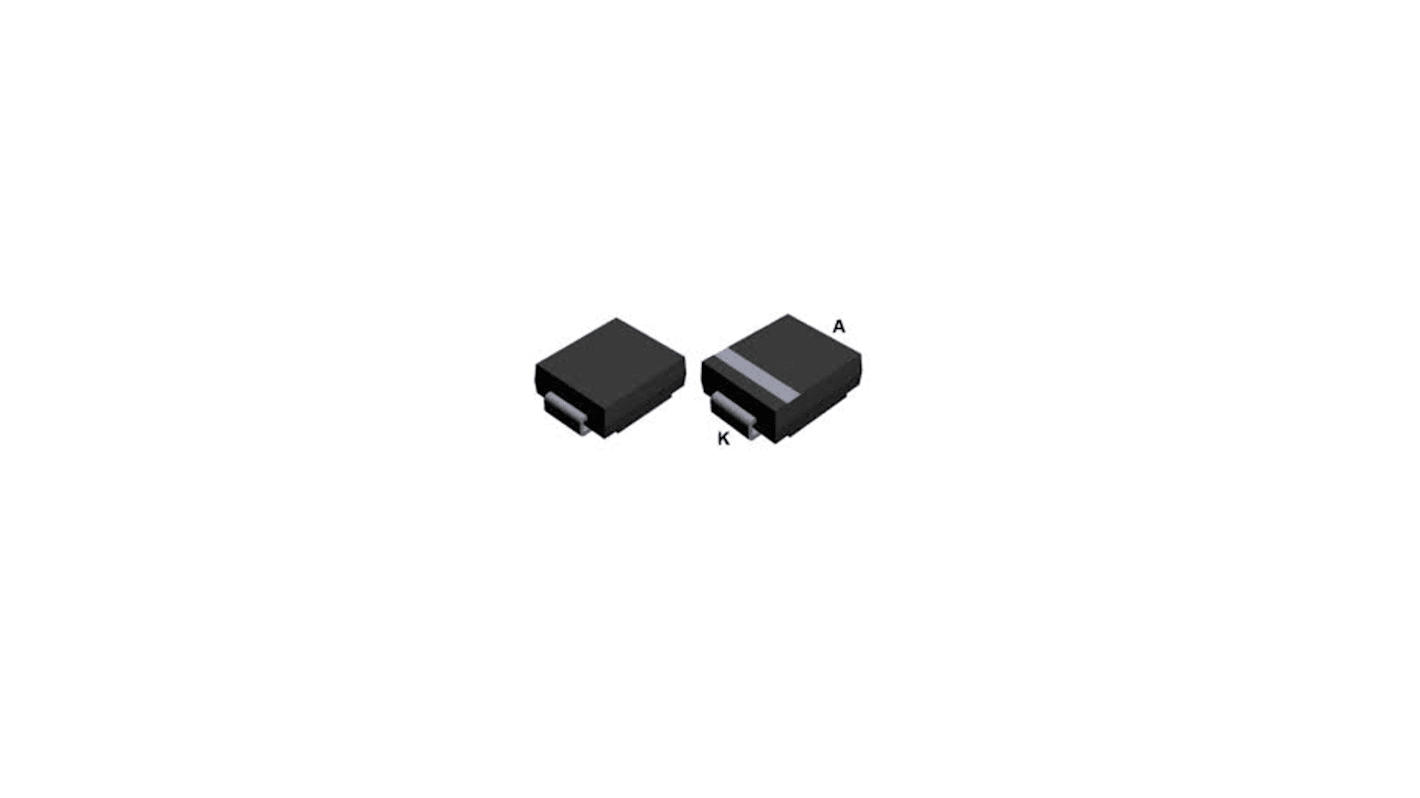 STMicroelectronics SM30T100CAY, Bi-Directional TVS Diode DO-214AB