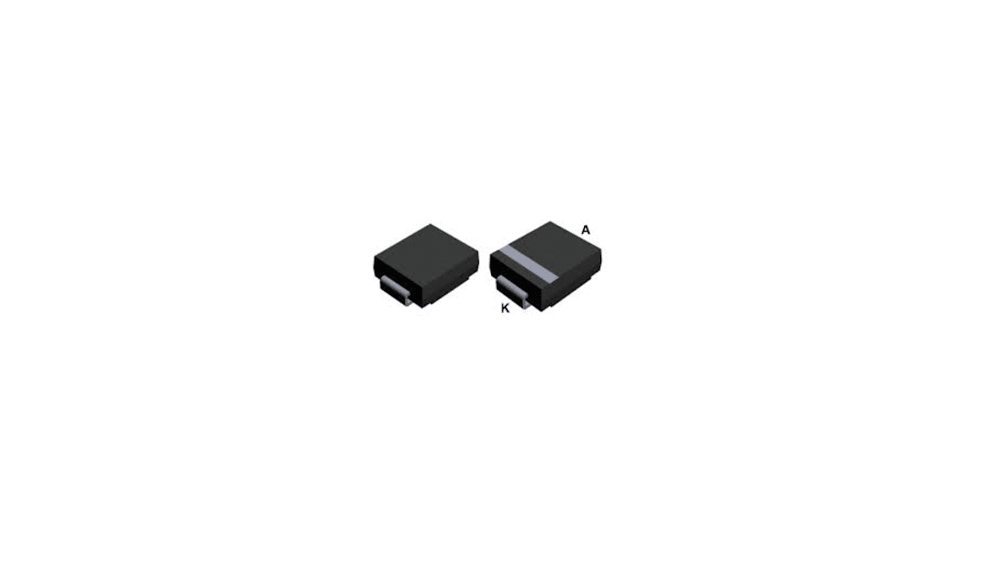 STMicroelectronics SMC30J64A, Bi-Directional TVS Diode DO-214AB