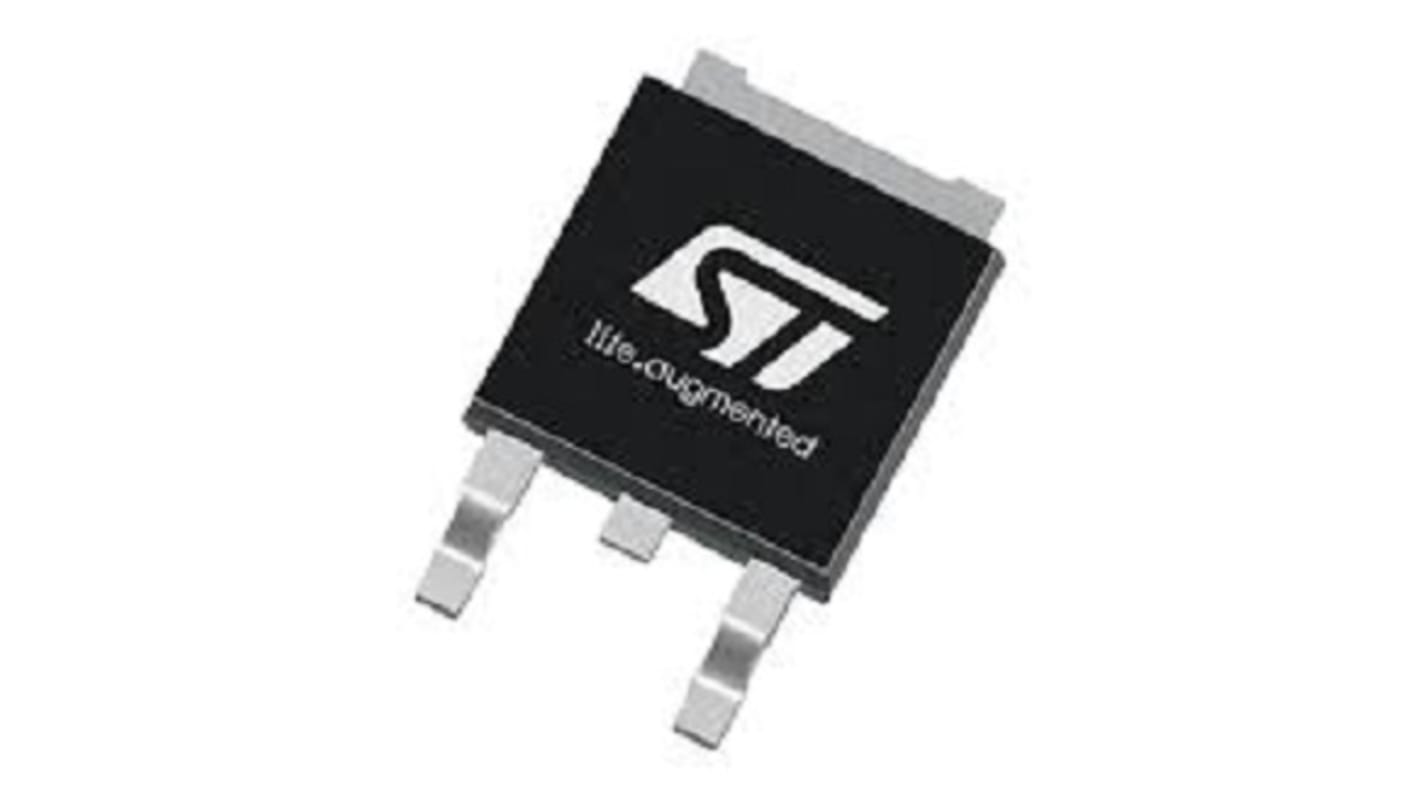 MOSFET STMicroelectronics STD80N240K6, VDSS 800 V, ID 16 A, DPAK (TO-252) de 3 pines