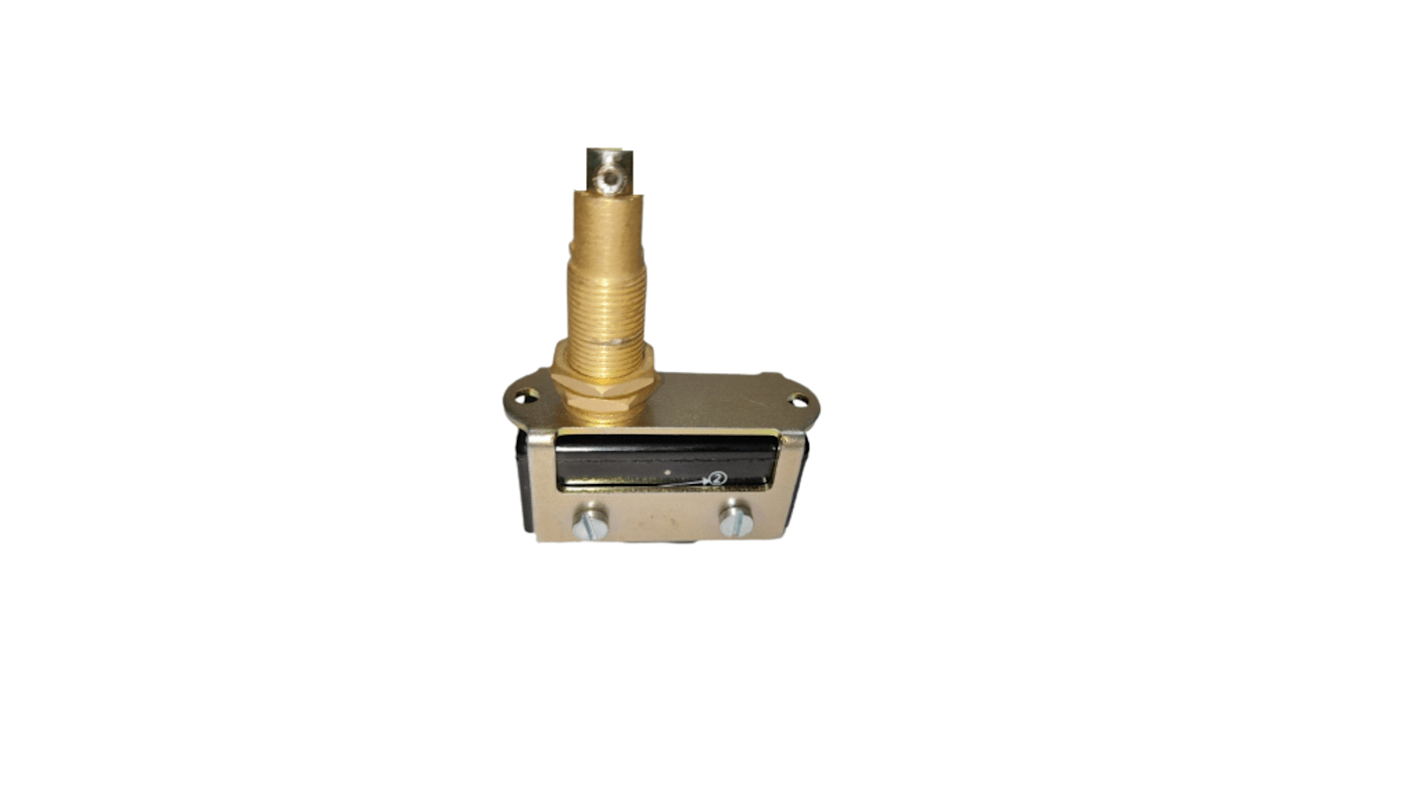 RS PRO Spring Plunger Microswitch, Screw Terminal, 15A @ 250V ac, SPDT, IP40