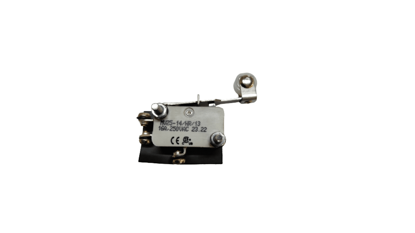 Microinterruptor, Palanca SPDT 16 A a 250 V AC