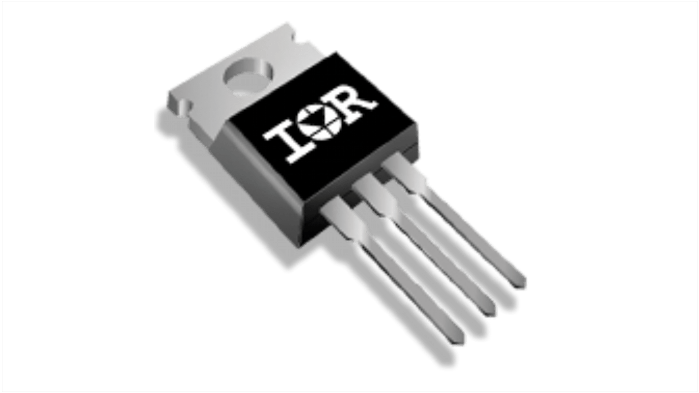 N-Channel MOSFET, 160 A, 40 V, 3-Pin TO-220 Infineon AUIRF1404Z
