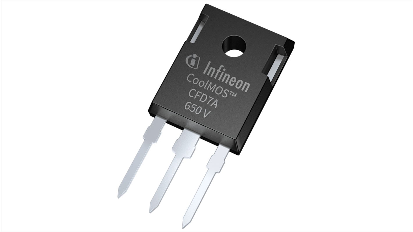 MOSFET Infineon canal N, D2PAK (TO-263) 35 A 100 V, 3 broches