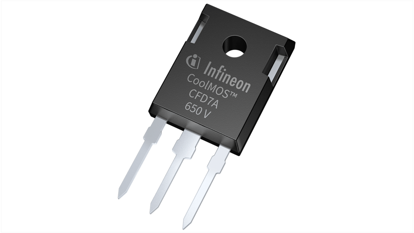 Infineon Nチャンネル MOSFET100 V 35 A 表面実装 パッケージD2PAK (TO-263) 3 ピン