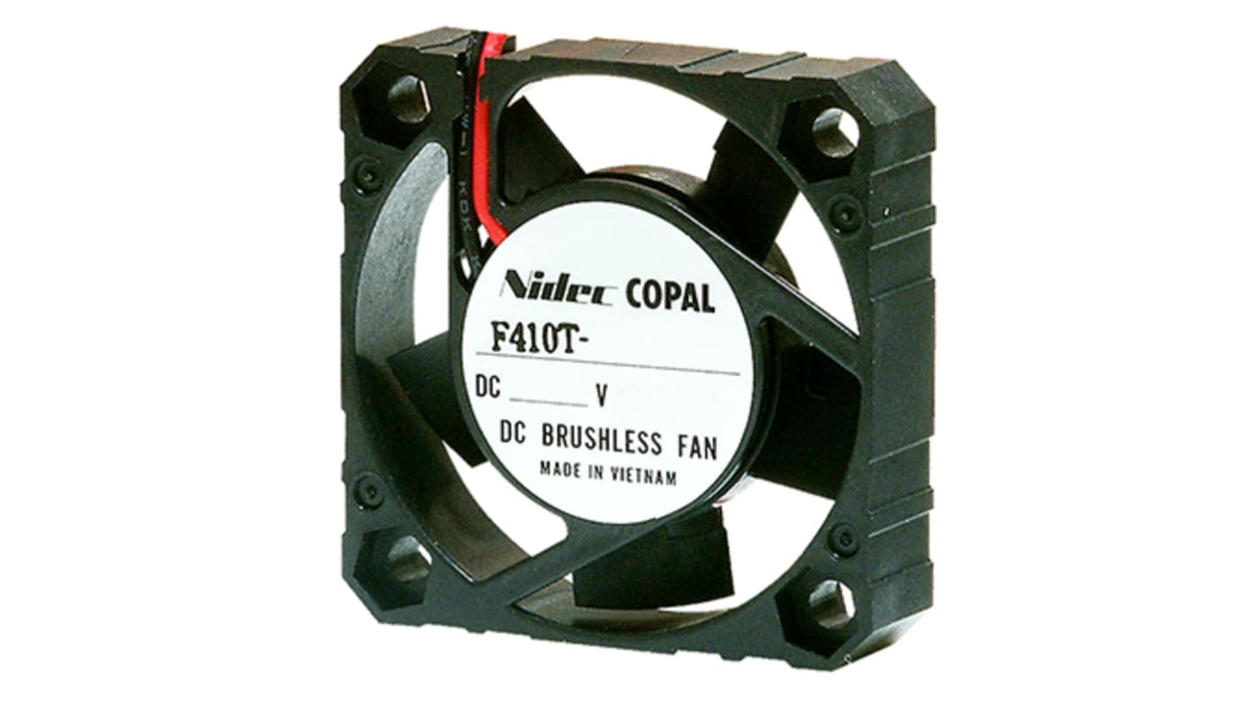 NIDEC COPAL ELECTRONICS GMBH 軸流ファン 電源電圧：5 V dc, DC, F410T-05MC