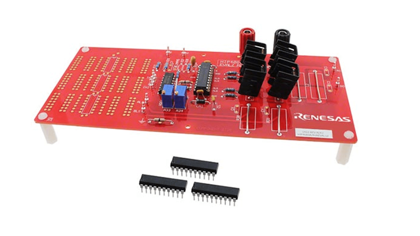 Vyhodnocovací deska, 80V/2.5A Peak, High Frequency Full Bridge FET Driver, Ovladač FET s plným můstkem, Renesas