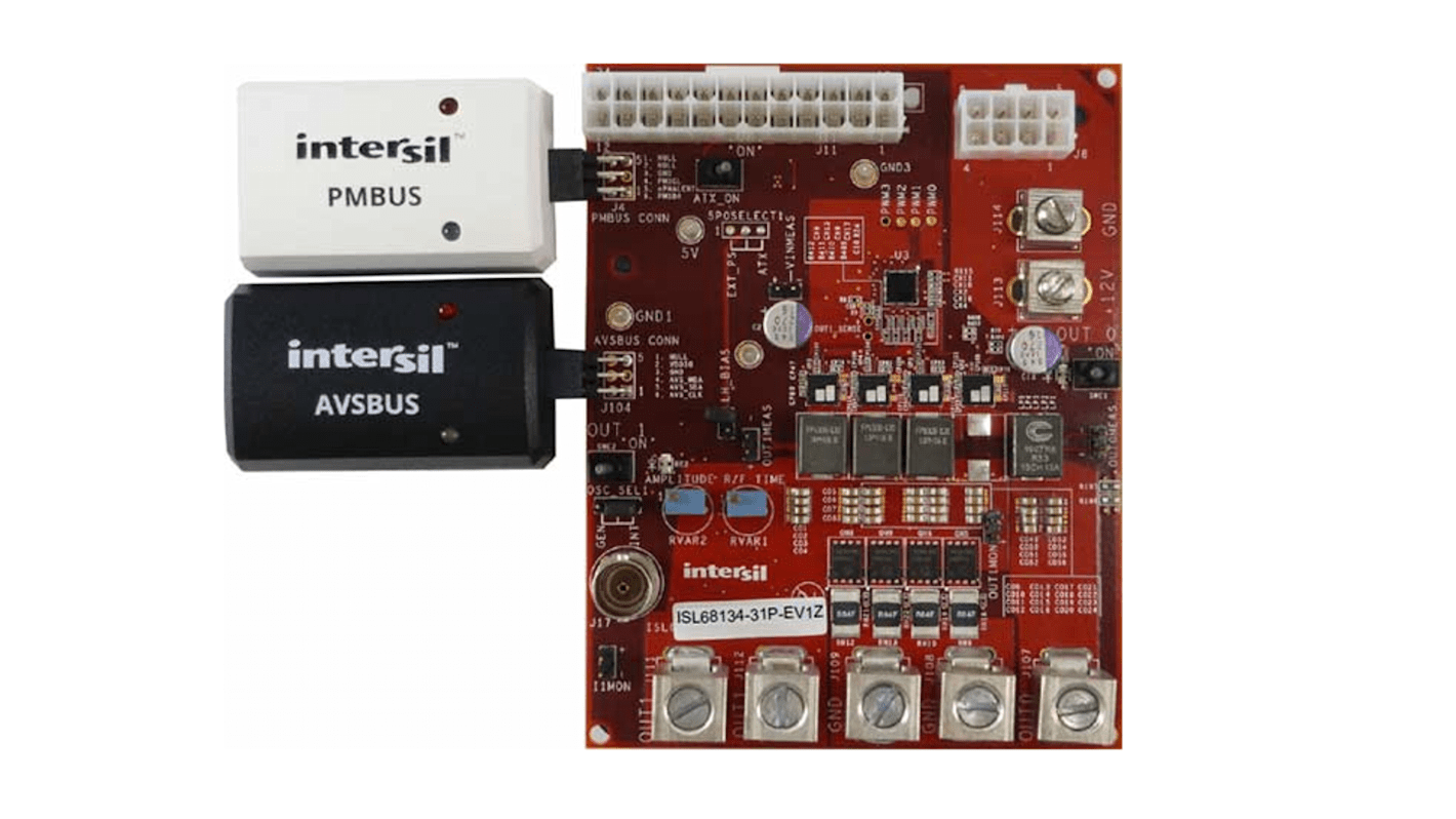 Scheda di valutazione Controller multifase per ISL68134 ISL68134-31P-EV1Z