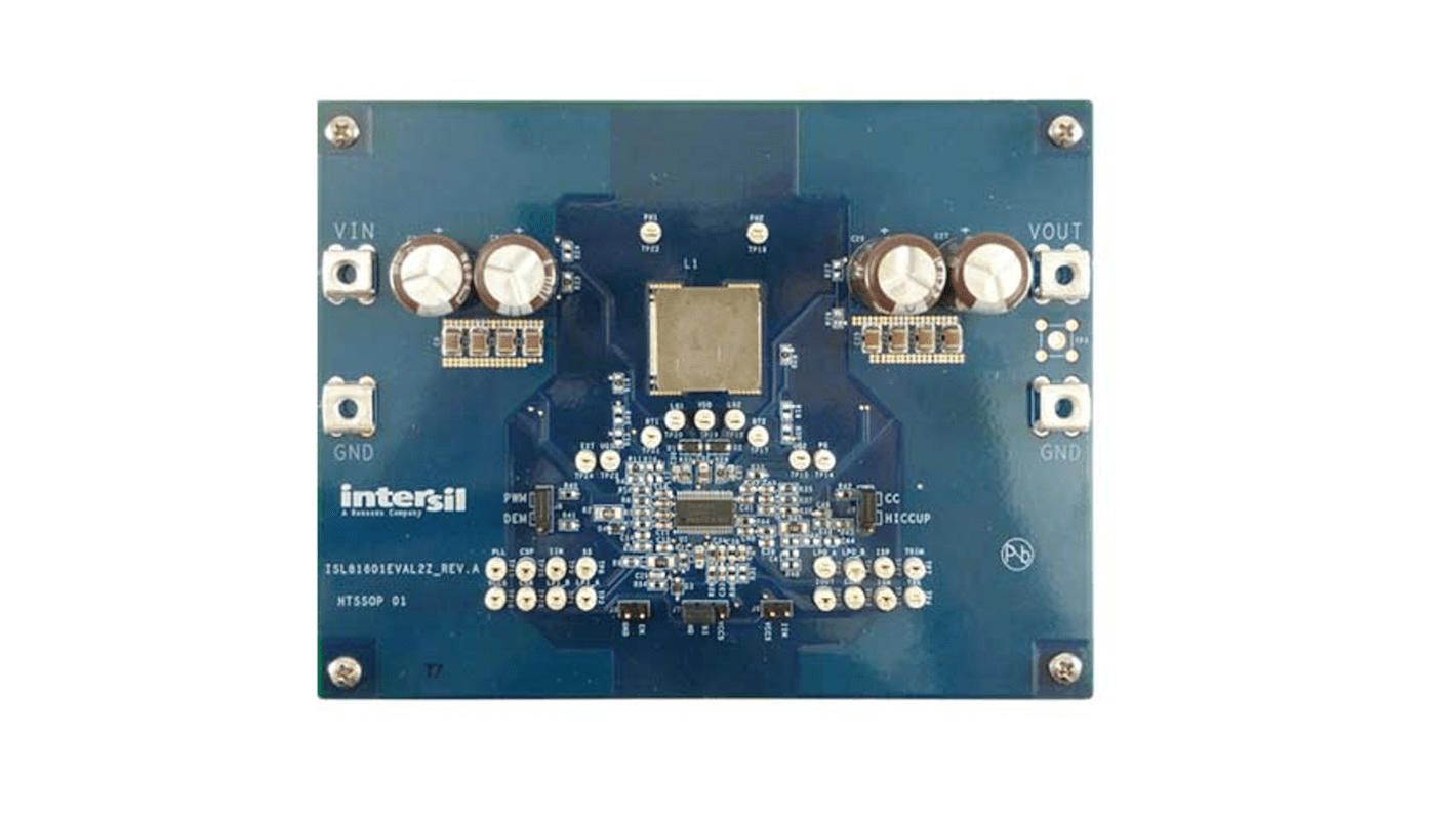 Renesas Electronics Demobausatz Abwärtswandler, ISL81601EVAL1Z Abwärts-/Aufwärts-Controller
