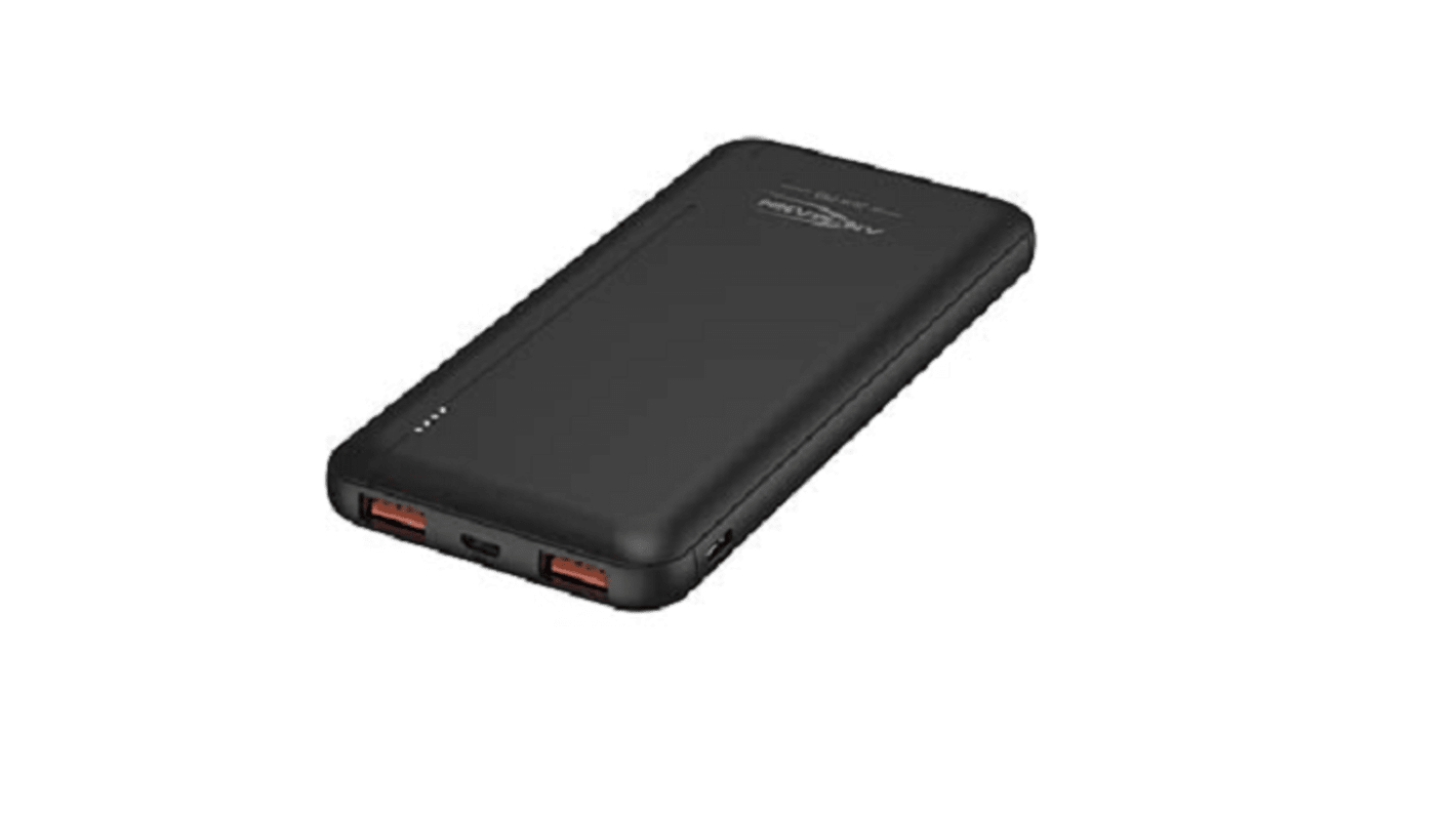 Power Bank Ansmann, 10Ah, 3 device supportati, 3 porte USB