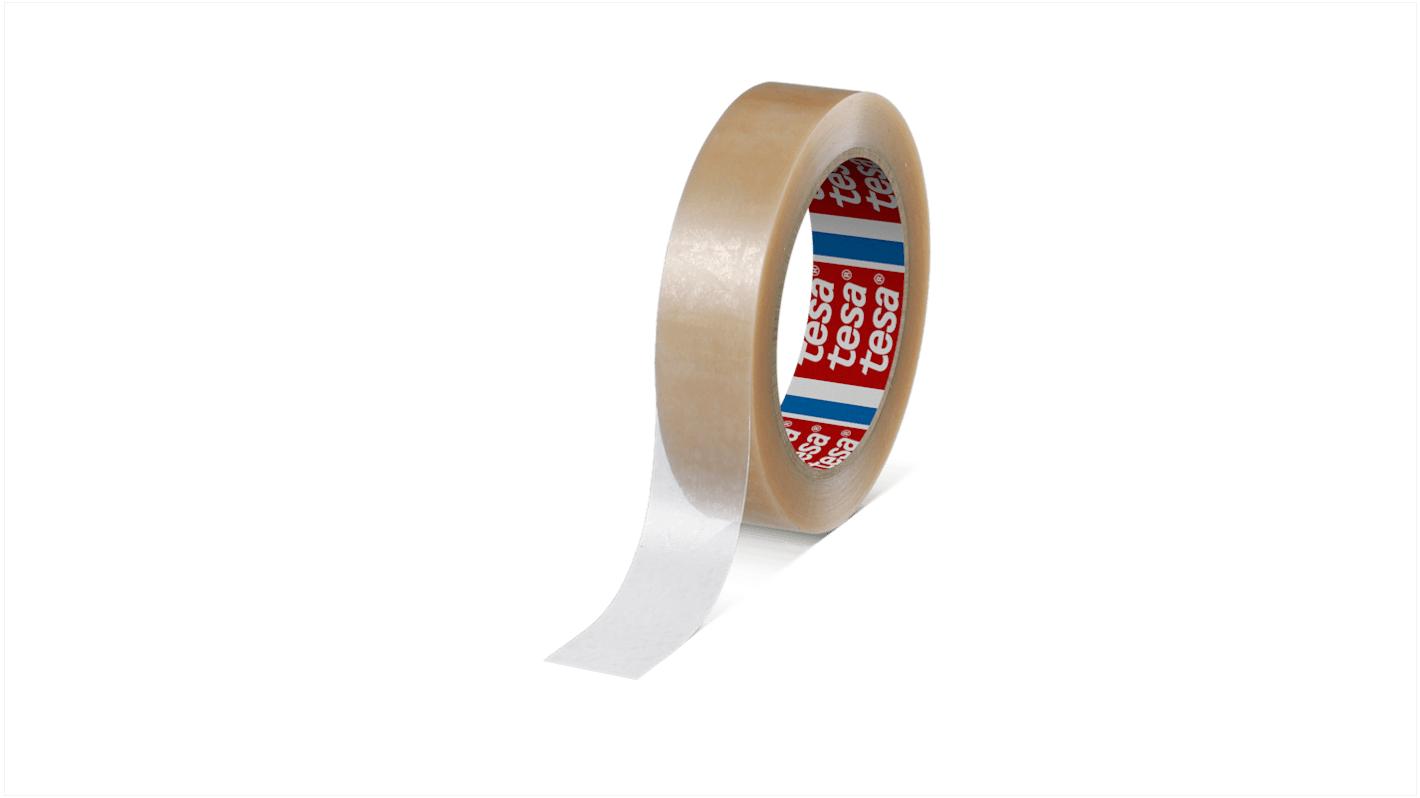041240001200 Tesa 4124 Duct Tape, 66m x 25mm, Transparent RS