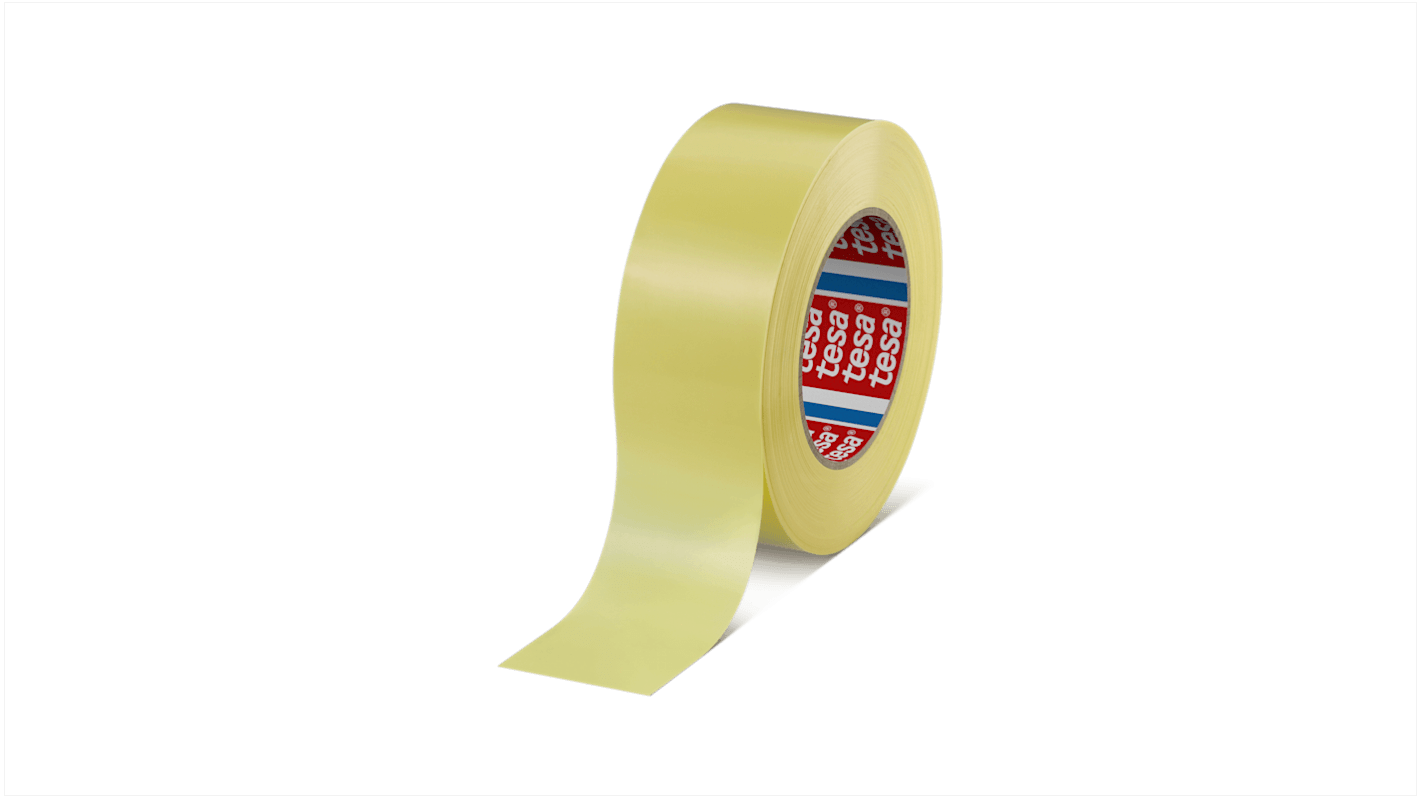 042890011300 Tesa 4289 Yellow Packing Tape, 66m x 50mm RS