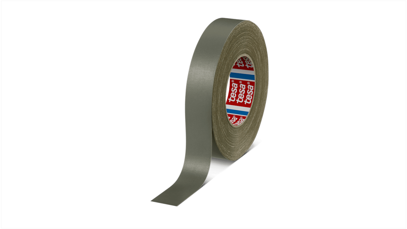 Tesa 4657 Gewebeband, Acrylbeschichtetes Tuch Grau, 0.29mm x 30mm x 50m