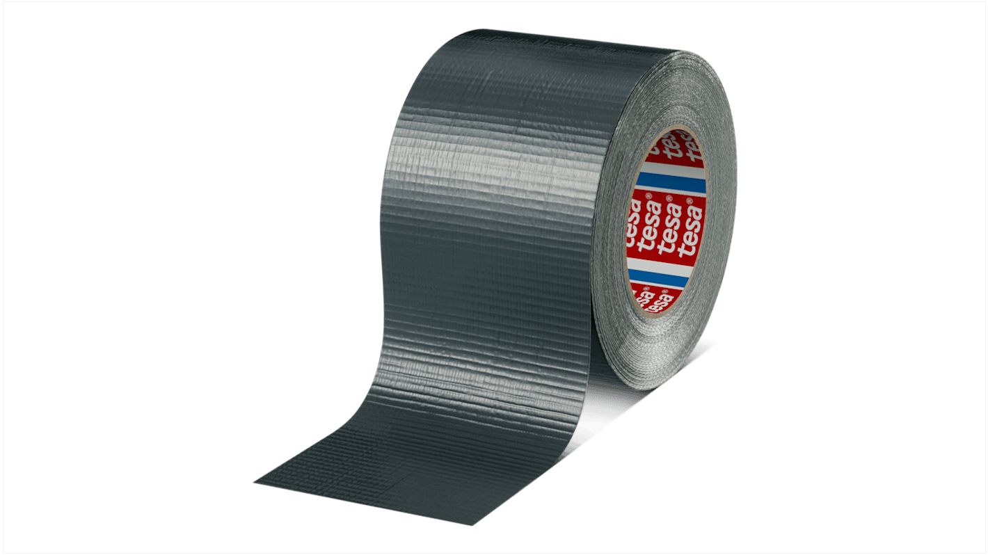 046620009800 Tesa 4662 Duct Tape, 50m x 96mm, Silver RS