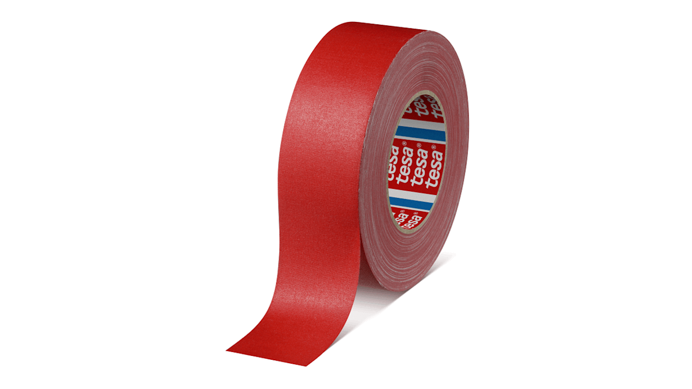 046710001400 Tesa Red Acrylic Coated Gaffa Tape, 50mm x 50m, 0.28mm