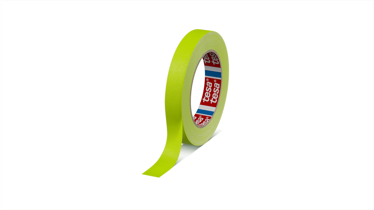 046710005010 Tesa Yellow Acrylic Coated Gaffa Tape, 19mm x 25m, 0