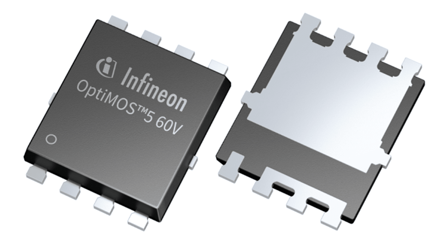 N-Channel MOSFET, 47 A, 60 V, 8-Pin TDSON Infineon IAUC41N06S5N102ATMA1