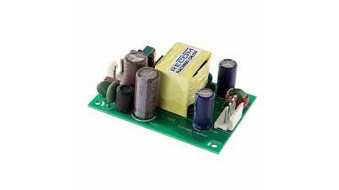 Convertisseur AC-DC Montage sur CI Recom 305 V, 5 V, 8000mA 7 broches