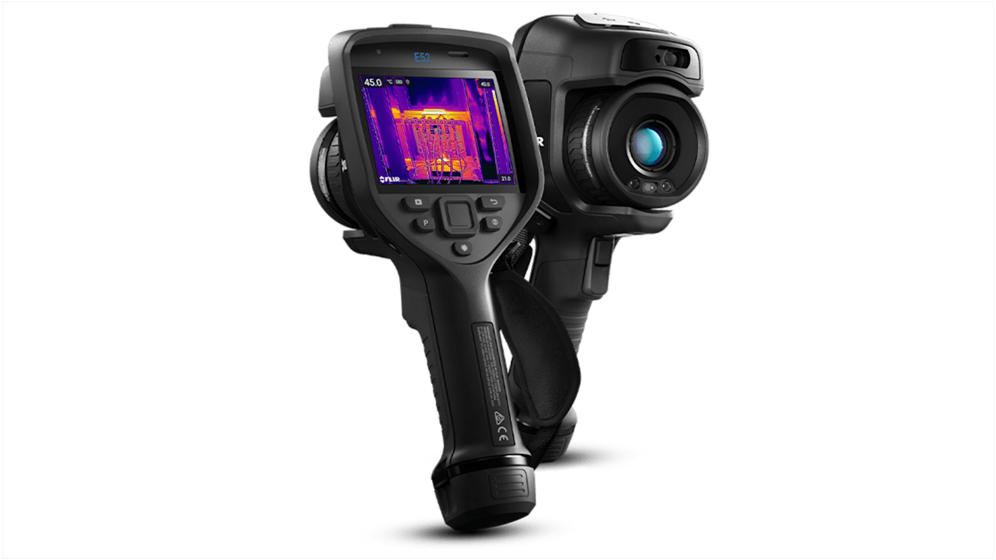 FLIR E52 Thermal Imaging Camera, -20 → +550 °C, 240 x 180pixel Detector Resolution