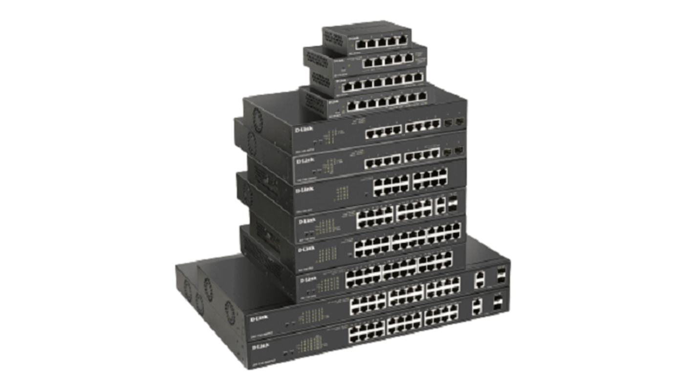 D-Link Nem 8 Port Kezelt, Okos