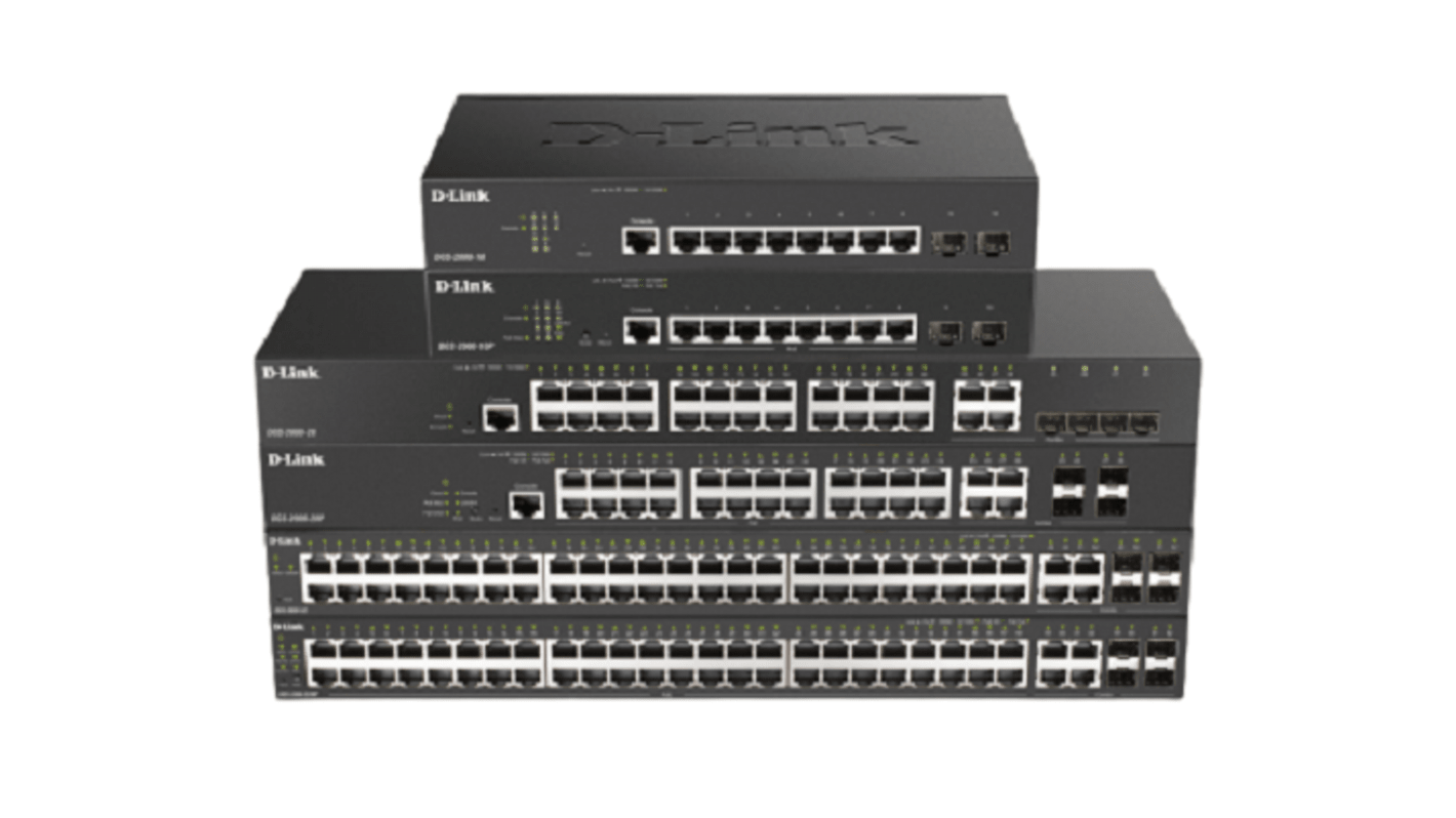 D-Link Gigabit-Switch PoE 8-Port Managed Switch