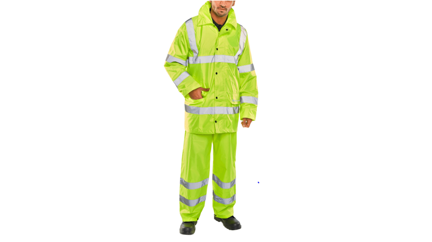 Beeswift TS8 Yellow Men Hi Vis Jacket, L