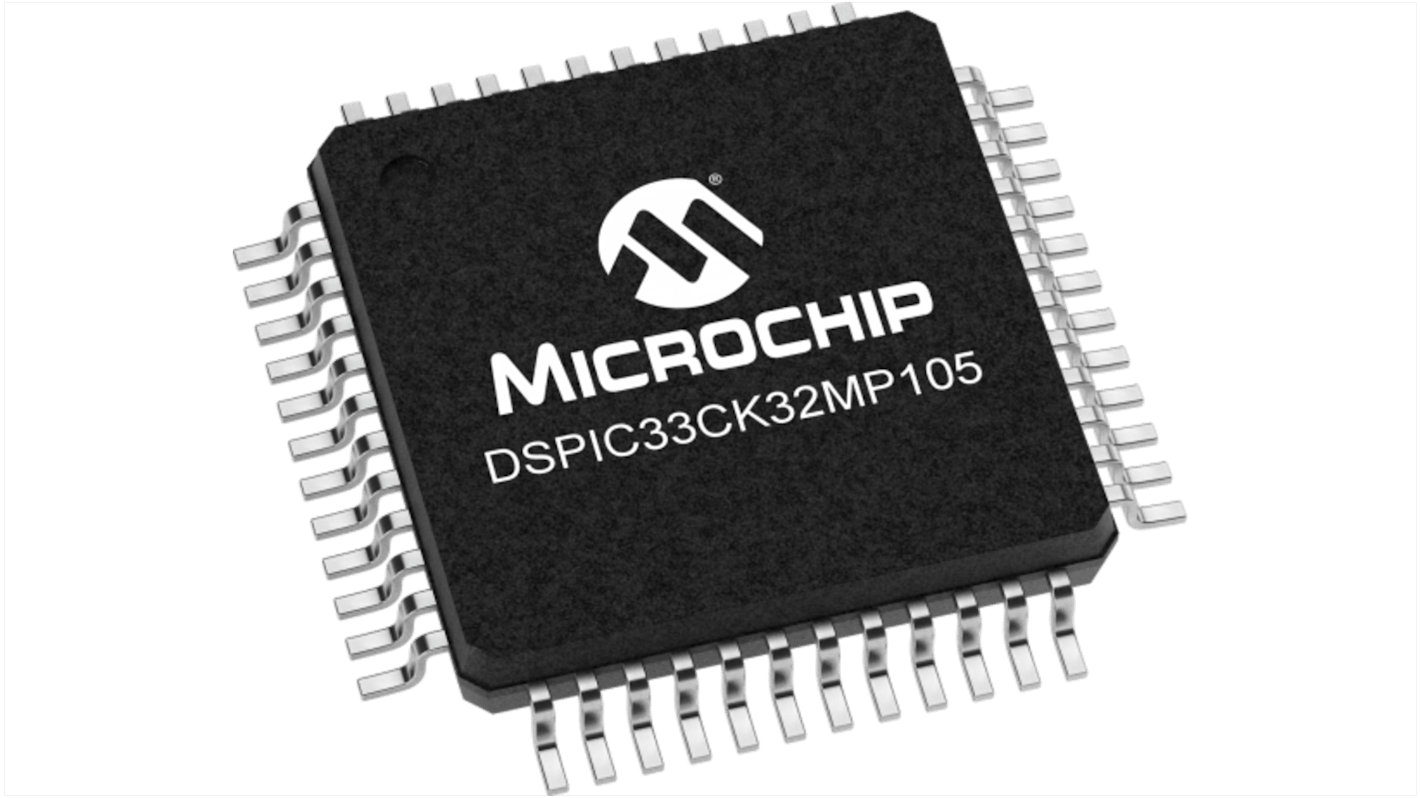 Microchip dsPIC33CK32MP105-I/PT dsPIC Microcontroller, 48-Pin TQFP