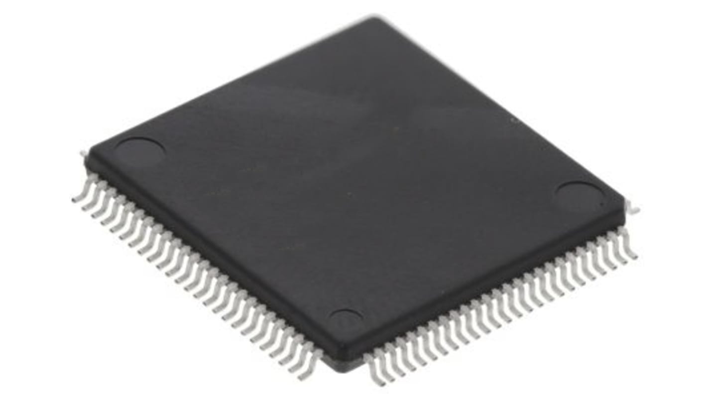 Microcontrolador MCU Renesas Electronics R5F52316CDFP#30, núcleo RX de 32bit, RAM 32 kB, 54MHZ, LQFP de 100 pines