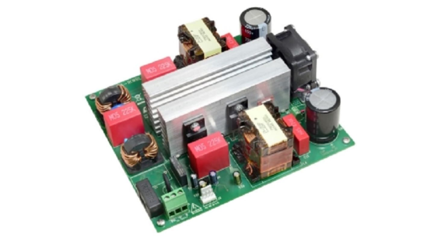Placa de demostración Controlador PFC STMicroelectronics 1 kW bridgeless CCM-PFC pre-regulator based on L4986A -