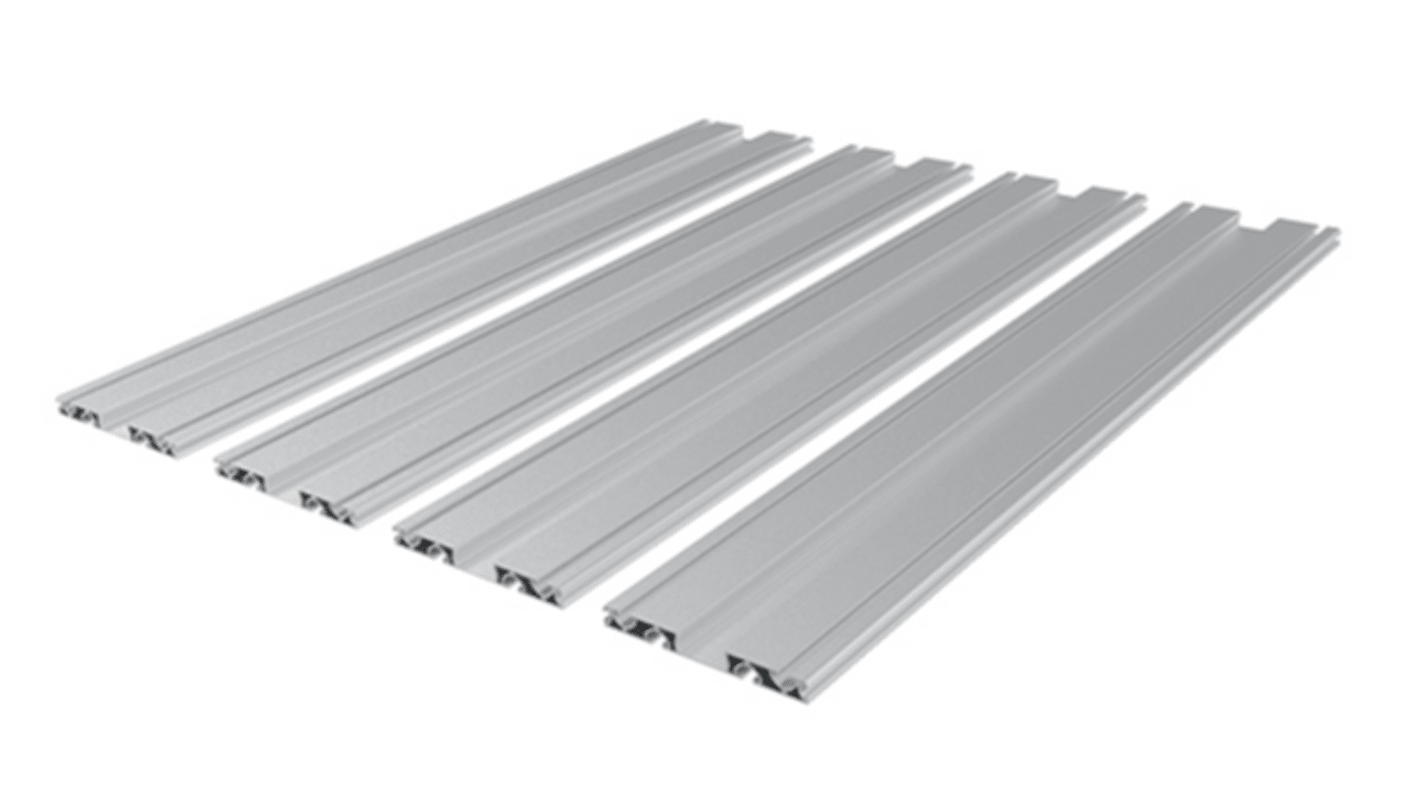 RS PRO Aluminium, Anodized Guiding Rail, 1200mm x 6.5mm